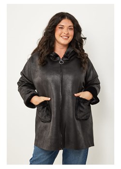 Curvy Lady Kurtka przejściowa w kolorze czarnym ze sklepu Limango Polska w kategorii Kurtki damskie - zdjęcie 188437218