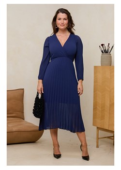Curvy Lady Sukienka w kolorze granatowym ze sklepu Limango Polska w kategorii Sukienki - zdjęcie 188437637