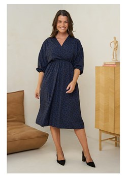 Curvy Lady Sukienka w kolorze granatowym ze sklepu Limango Polska w kategorii Sukienki - zdjęcie 188437647