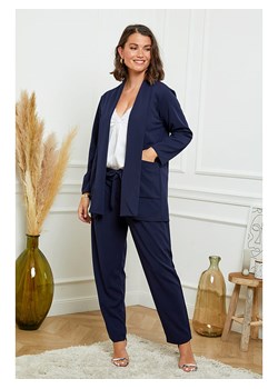 Curvy Lady 2-częściowy zestaw w kolorze granatowym ze sklepu Limango Polska w kategorii Marynarki damskie - zdjęcie 188437866