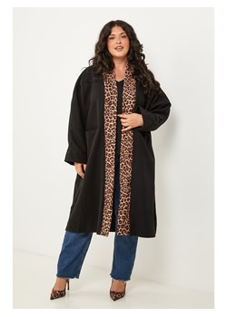 Curvy Lady Płaszcz przejściowy w kolorze czarnym ze sklepu Limango Polska w kategorii Płaszcze damskie - zdjęcie 188437957
