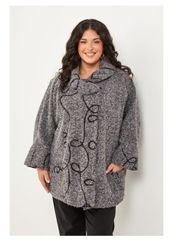Curvy Lady Płaszcz przejściowy w kolorze szarym ze sklepu Limango Polska w kategorii Płaszcze damskie - zdjęcie 188437976