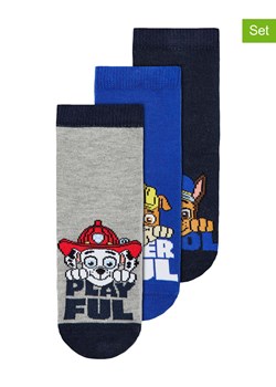 name it Skarpety (3 pary) w kolorze niebieskim, szarym i czarnym ze sklepu Limango Polska w kategorii Skarpetki dziecięce - zdjęcie 188438765