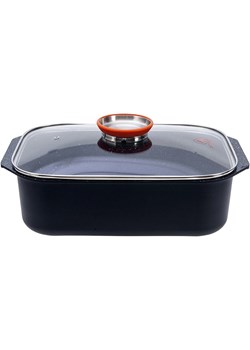 Laguiole Brytfanna "Alizée" w kolorze czarno-pomarańczowym - 34 x 24 cm ze sklepu Limango Polska w kategorii Garnki - zdjęcie 188440745