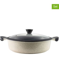 Laguiole 2-częściowy zestaw "Jade" w kolorze beżowym - Ø 28 cm ze sklepu Limango Polska w kategorii Garnki - zdjęcie 188440887