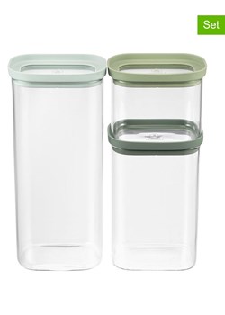 Laguiole Pojemniki (3 szt.) w kolorze zielonym ze sklepu Limango Polska w kategorii Pojemniki kuchenne - zdjęcie 188441247