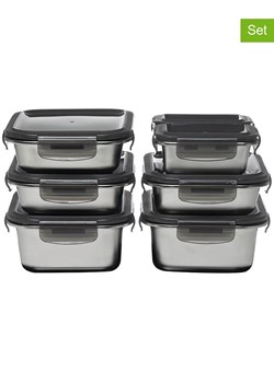 Laguiole Pojemniki (7 szt.) w kolorze srebrnym ze sklepu Limango Polska w kategorii Pojemniki kuchenne - zdjęcie 188441288