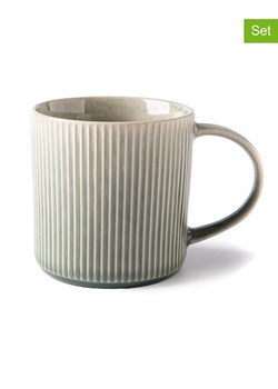 Laguiole Kubki (2 szt.) w kolorze zielonym do kawy - Ø 8,8 cm ze sklepu Limango Polska w kategorii Dzbanki i zaparzacze - zdjęcie 188441369