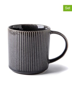 Laguiole Kubki (2 szt.) w kolorze czarnym do kawy - Ø 8,8 cm ze sklepu Limango Polska w kategorii Dzbanki i zaparzacze - zdjęcie 188441385