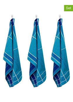 Laguiole Ściereczki (3 szt.) w kolorze niebieskim do naczyń - 70 x 50 cm ze sklepu Limango Polska w kategorii Ścierki kuchenne - zdjęcie 188441399