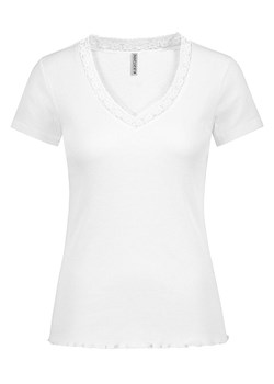 Eight2Nine Koszulka w kolorze białym ze sklepu Limango Polska w kategorii Bluzki damskie - zdjęcie 188441749