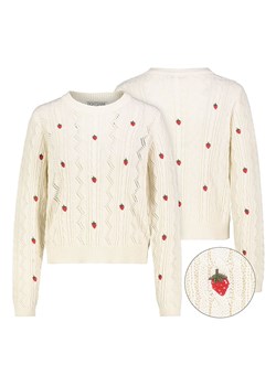 Eight2Nine Sweter w kolorze kremowo-czerwonym ze sklepu Limango Polska w kategorii Swetry damskie - zdjęcie 188441868