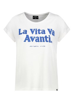 Eight2Nine Koszulka w kolorze białym ze sklepu Limango Polska w kategorii Bluzki damskie - zdjęcie 188442338