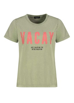 Eight2Nine Koszulka w kolorze khaki ze sklepu Limango Polska w kategorii Bluzki damskie - zdjęcie 188442365