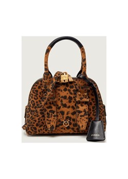 Pinko Kuferek BOWLING | zamsz ze sklepu Gomez Fashion Store w kategorii Kuferki - zdjęcie 188443719