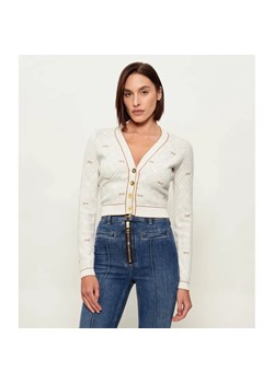 Elisabetta Franchi Kardigan | Slim Fit ze sklepu Gomez Fashion Store w kategorii Swetry damskie - zdjęcie 188443786