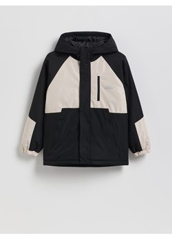 Reserved - Lekka kurtka z kapturem - czarny ze sklepu Reserved w kategorii Kurtki chłopięce - zdjęcie 188445168