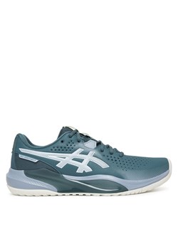 Asics Buty do tenisa Gel-Challenger 15 1041A510 Zielony ze sklepu MODIVO w kategorii Buty sportowe męskie - zdjęcie 188445415