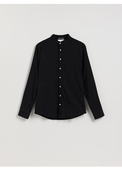 Reserved - Koszula super slim z bawełny egipskiej - czarny ze sklepu Reserved w kategorii Koszule męskie - zdjęcie 188445925