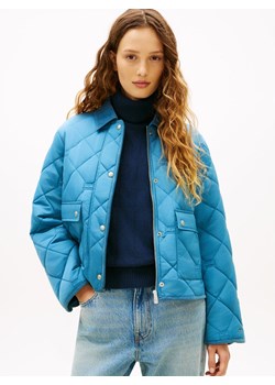 Tommy Hilfiger Damska kurtka pikowana Kobiety Sztuczne włókno niebieski jednolity ze sklepu vangraaf w kategorii Kurtki damskie - zdjęcie 188446619