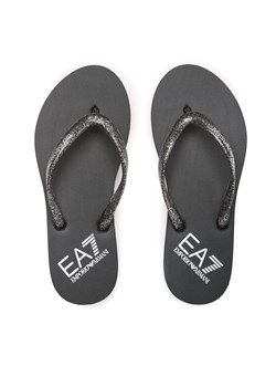 Japonki EA7 Emporio Armani XFQ012 XK322 S466 Czarny ze sklepu eobuwie.pl w kategorii Klapki damskie - zdjęcie 188446738