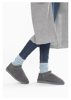 Gooce Skórzane botki zimowe "Jackie" w kolorze szarym ze sklepu Limango Polska w kategorii Śniegowce damskie - zdjęcie 188447006