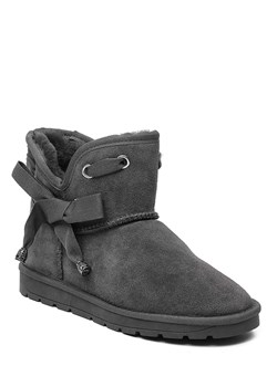 Gooce Skórzane botki zimowe "Balade" w kolorze szarym ze sklepu Limango Polska w kategorii Śniegowce damskie - zdjęcie 188447299