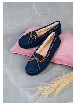 Gooce Mokasyny "Cordova" w kolorze granatowym ze sklepu Limango Polska w kategorii Mokasyny damskie - zdjęcie 188447378