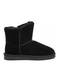 Gooce Skórzane botki zimowe "Suzie" w kolorze czarnym ze sklepu Limango Polska w kategorii Śniegowce damskie - zdjęcie 188447526
