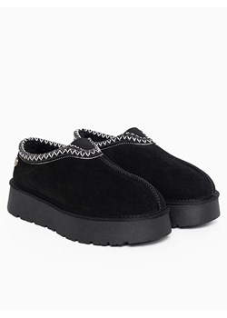 Gooce Skórzane botki zimowe "Wael" w kolorze czarnym ze sklepu Limango Polska w kategorii Śniegowce damskie - zdjęcie 188447905