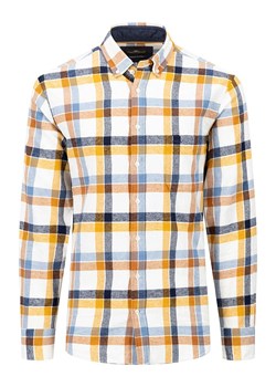 FYNCH-HATTON Koszula w kolorze granatowo-biało-żółtym ze sklepu Limango Polska w kategorii Koszule męskie - zdjęcie 188448125