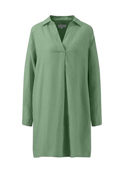 FYNCH-HATTON Lniana sukienka w kolorze zielonym ze sklepu Limango Polska w kategorii Sukienki - zdjęcie 188448215