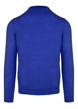 Malo Optimum Sweter "Lupetto" w kolorze niebieskim ze sklepu Limango Polska w kategorii Swetry męskie - zdjęcie 188448385