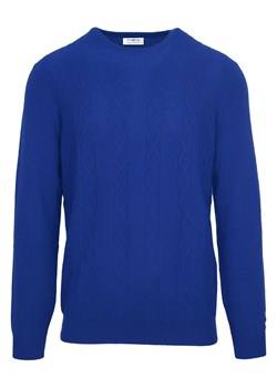 Malo Optimum Kaszmirowy sweter w kolorze niebieskim ze sklepu Limango Polska w kategorii Swetry męskie - zdjęcie 188448415