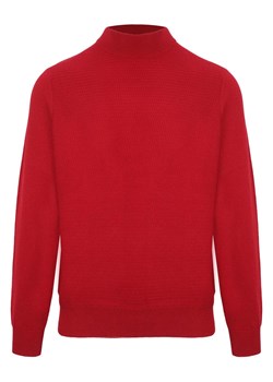 Malo Optimum Sweter "Lupetto" w kolorze czerwonym ze sklepu Limango Polska w kategorii Swetry męskie - zdjęcie 188448418