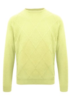 Malo Optimum Kaszmirowy sweter w kolorze jasnożółtym ze sklepu Limango Polska w kategorii Swetry męskie - zdjęcie 188448456