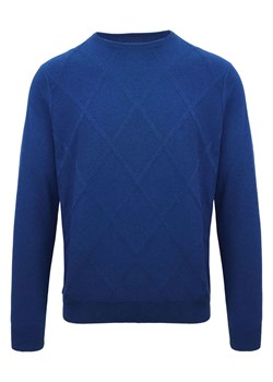 Malo Optimum Kaszmirowy sweter w kolorze niebieskim ze sklepu Limango Polska w kategorii Swetry męskie - zdjęcie 188448459