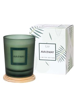 AVA &amp; MAY Świeca zapachowa "Pine" - 180 g ze sklepu Limango Polska w kategorii Świece i dyfuzory - zdjęcie 188448786