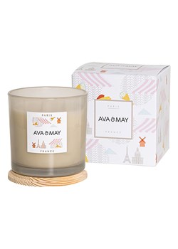 AVA &amp; MAY Świeca zapachowa "Paris" - 380 g ze sklepu Limango Polska w kategorii Świece i dyfuzory - zdjęcie 188449018