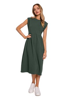 made of emotion Sukienka w kolorze ciemnozielonym ze sklepu Limango Polska w kategorii Sukienki - zdjęcie 188450256