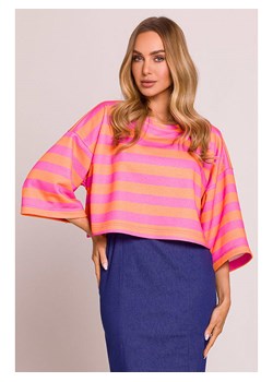made of emotion Bluzka w kolorze różowo-pomarańczowym ze sklepu Limango Polska w kategorii Bluzki damskie - zdjęcie 188450538
