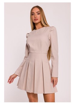 made of emotion Sukienka w kolorze beżowym ze sklepu Limango Polska w kategorii Sukienki - zdjęcie 188450945