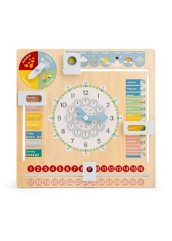 New Classic Toys Zegar z kalendarzem "English" - 3+ ze sklepu Limango Polska w kategorii Zabawki - zdjęcie 188451996