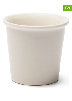 Trendy Kitchen by EXCÉLSA Kubki (6 szt.) "Fashion White" w kolorze białym do kawy - 90 ml ze sklepu Limango Polska w kategorii Dzbanki i zaparzacze - zdjęcie 188452246