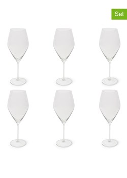 Trendy Kitchen by EXCÉLSA Kieliszki (6 szt.) "Asti" do wina - 590 ml ze sklepu Limango Polska w kategorii Naczynia - zdjęcie 188452495