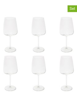 Trendy Kitchen by EXCÉLSA Kieliszki (6 szt.) "Barolo" do wina - 600 ml ze sklepu Limango Polska w kategorii Naczynia - zdjęcie 188452497