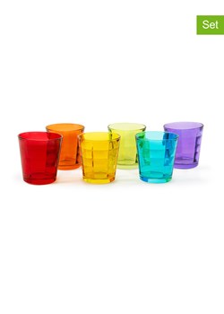 Trendy Kitchen by EXCÉLSA Szklanki (6 szt.) "Dubai" w różnych kolorach - 245 ml ze sklepu Limango Polska w kategorii Naczynia - zdjęcie 188452597