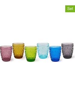 Trendy Kitchen by EXCÉLSA Szklanki (6 szt.) "Vinci" w różnych kolorach - 250 ml ze sklepu Limango Polska w kategorii Naczynia - zdjęcie 188452709