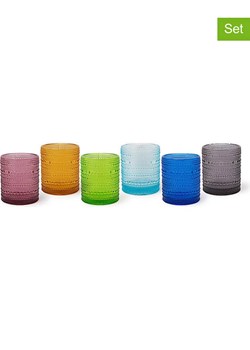 Trendy Kitchen by EXCÉLSA Szklanki (6 szt.) "Aurora" w różnych kolorach - 300 ml ze sklepu Limango Polska w kategorii Naczynia - zdjęcie 188452716