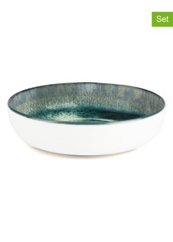 Trendy Kitchen by EXCÉLSA Talerze głębokie (6 szt.) "Atena" w kolorze turkusowym - Ø 18 cm ze sklepu Limango Polska w kategorii Naczynia - zdjęcie 188452937